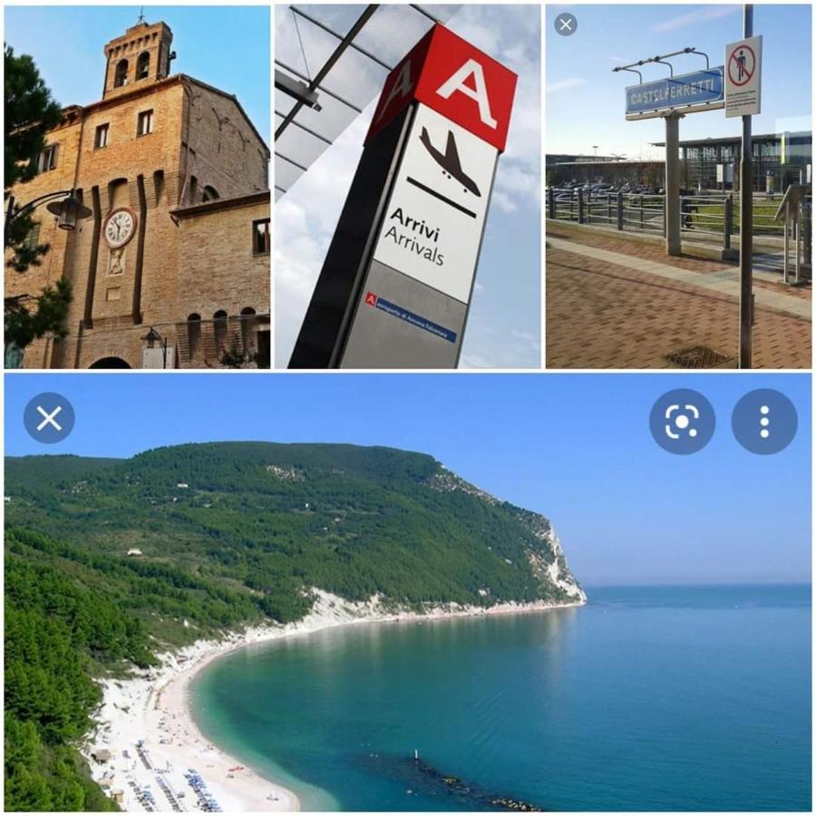 ファルコナーラ・マリッティマAl Castello - Aeroporto Delle Marche - Anconaアパートメント エクステリア 写真